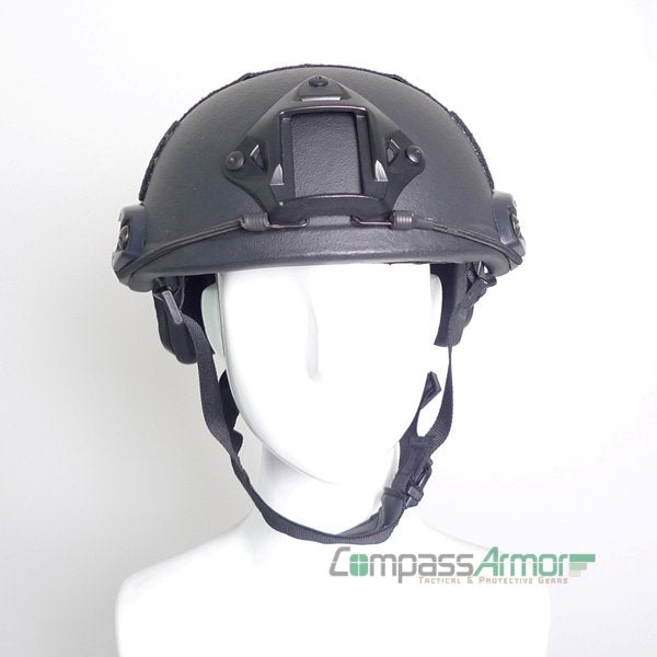 FAST Ballistic High Cut Helmet Anti-bullet Helmet NIJ IIIA Kevlar Core Black