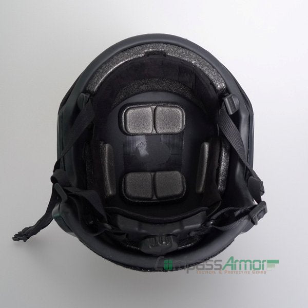 FAST Ballistic High Cut Helmet Anti-bullet Helmet NIJ IIIA Kevlar Core Black