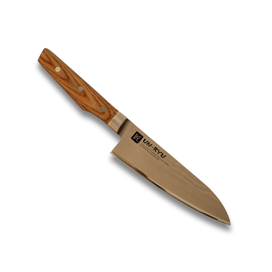 Un‑Ryu VG‑10 33‑Layer 170 mm Santoku Knife