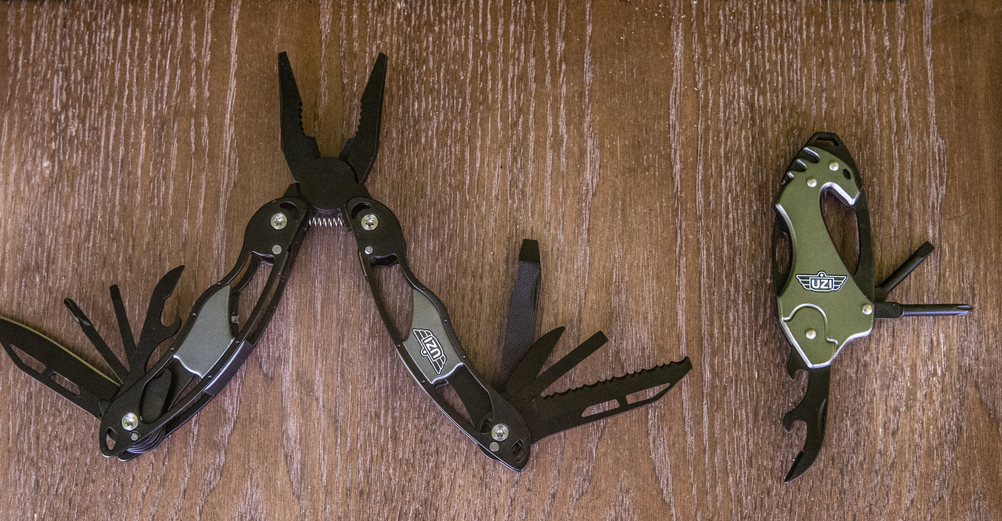 UZI Multifunction Pliers and Multi-Knife