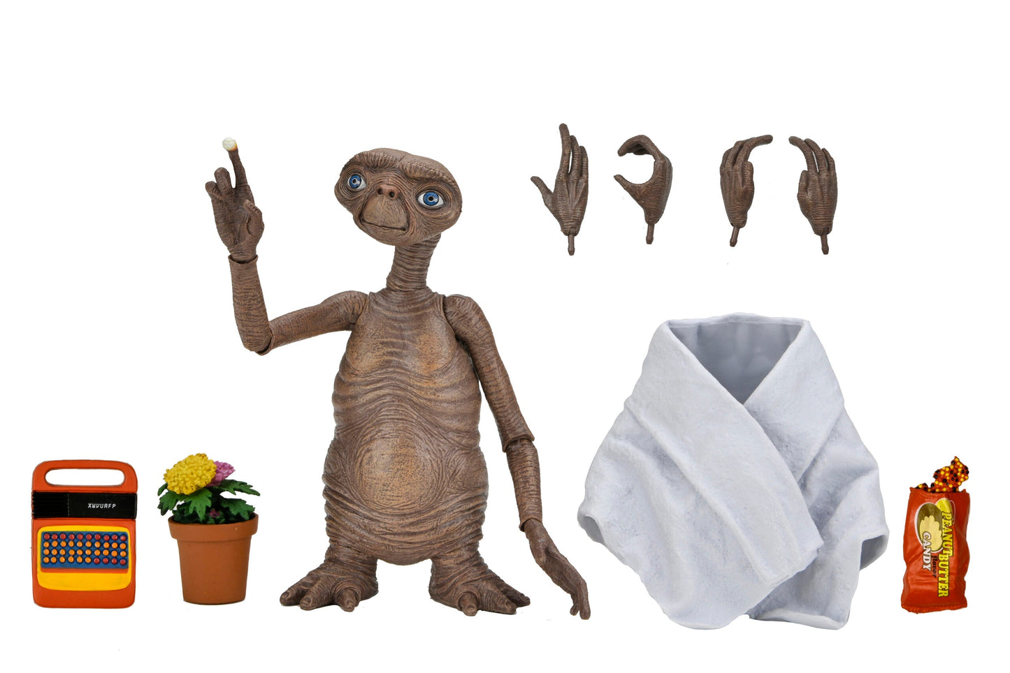NECA 40th Anniversary Ultimate E.T. (substandard packaging)