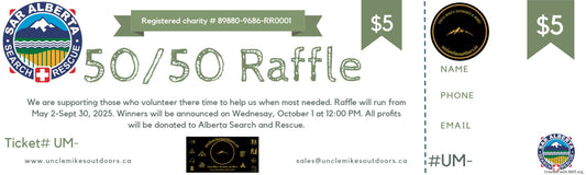 Alberta Search & Rescue 50/50 Draw