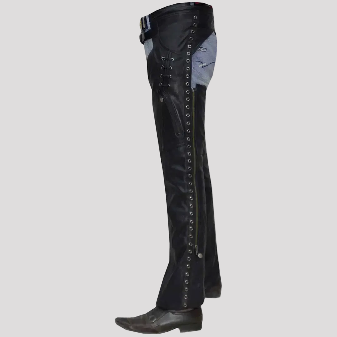 Unik International Women's Eyelet Laced Chaps