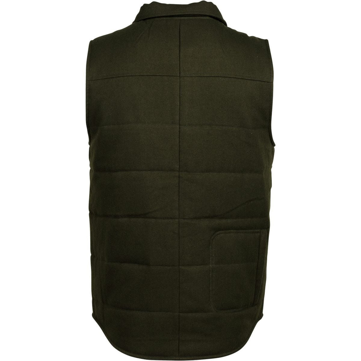 United By Blue Men's Drummond Down and Wool Vests in Small & Medium
