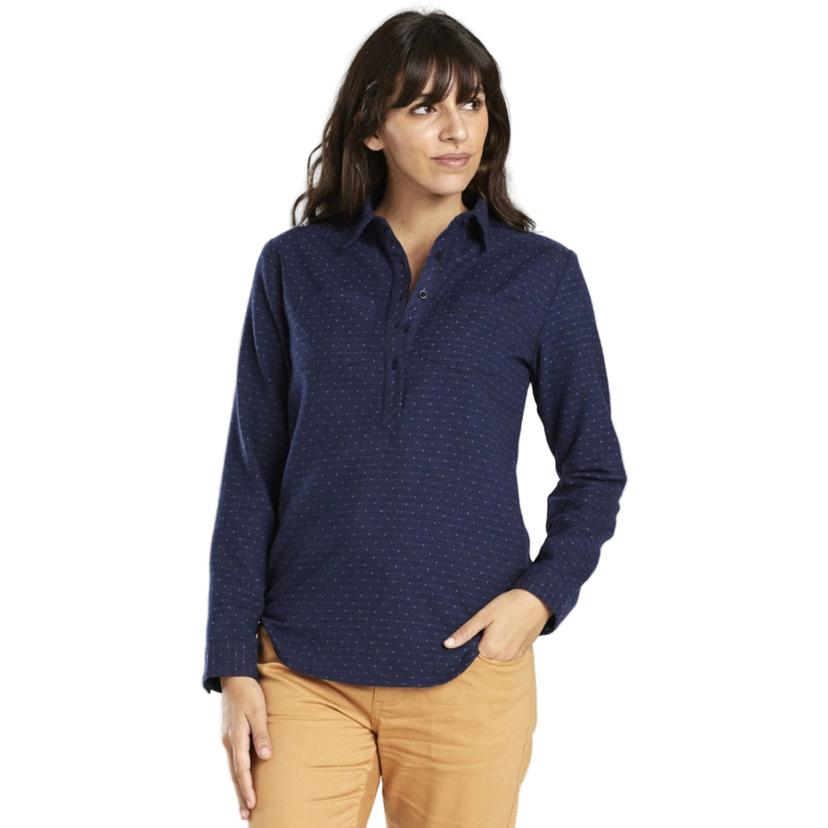United By Blue Women's Lore Wool Popover Shirts