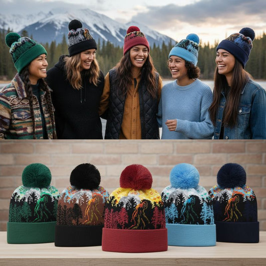 Nu Trendz Sasquatch Knitted Beanie Toque 12-Pack (3125)