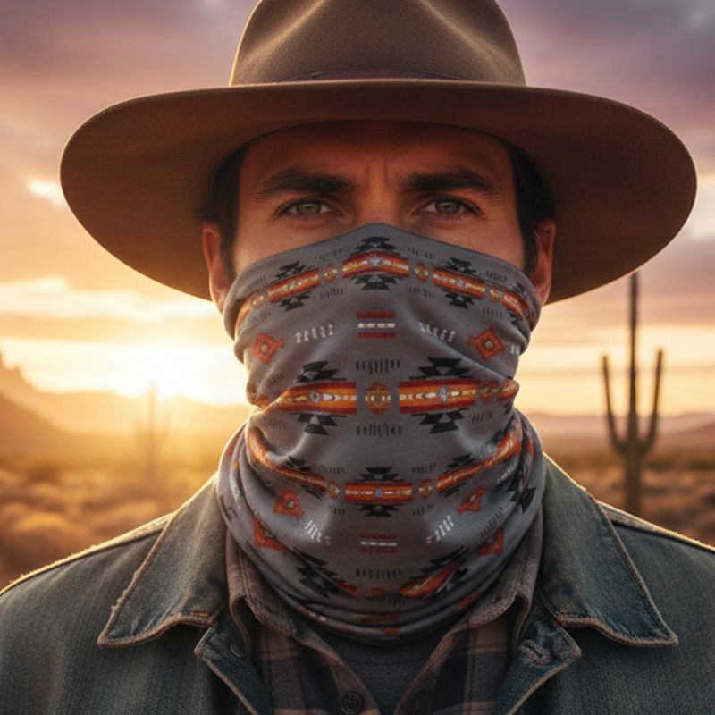 Neck Gaiter - Mask - Grey - 2100