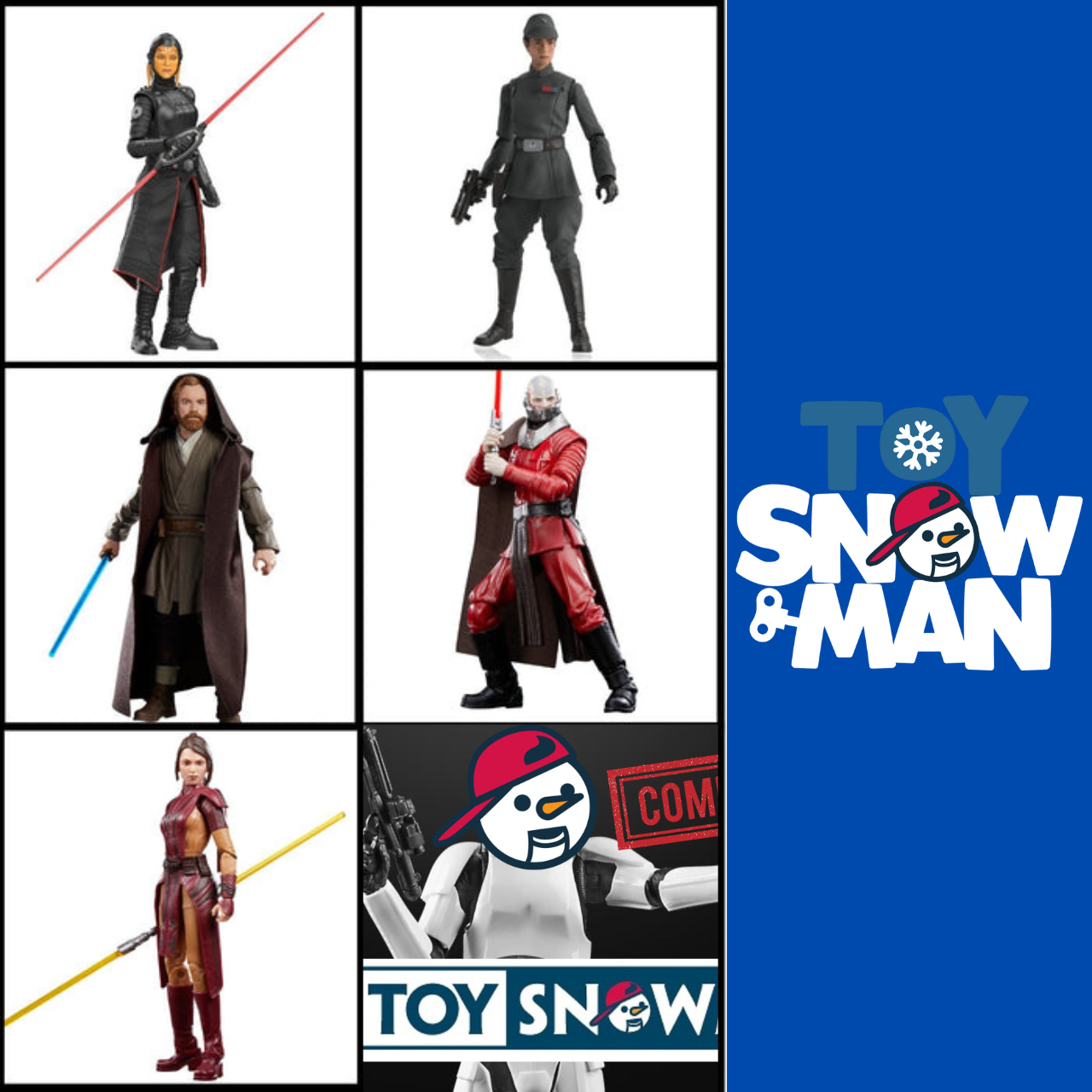 Star Wars: The Black Series Wave 45 SET OF 6