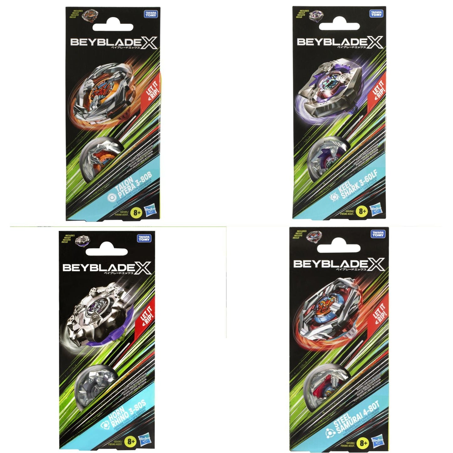 Beyblade X - Booster Pack Set