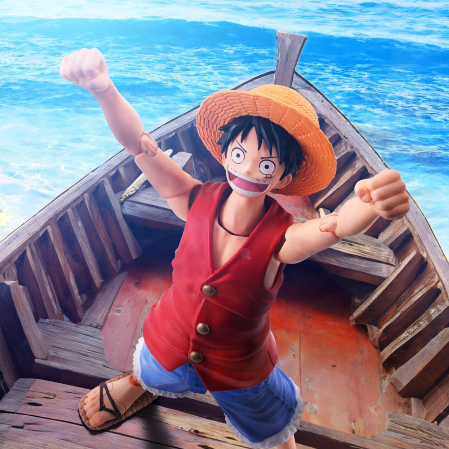 One Piece - S.H.Figuarts - Monkey D. Luffy (Romance Dawn)
