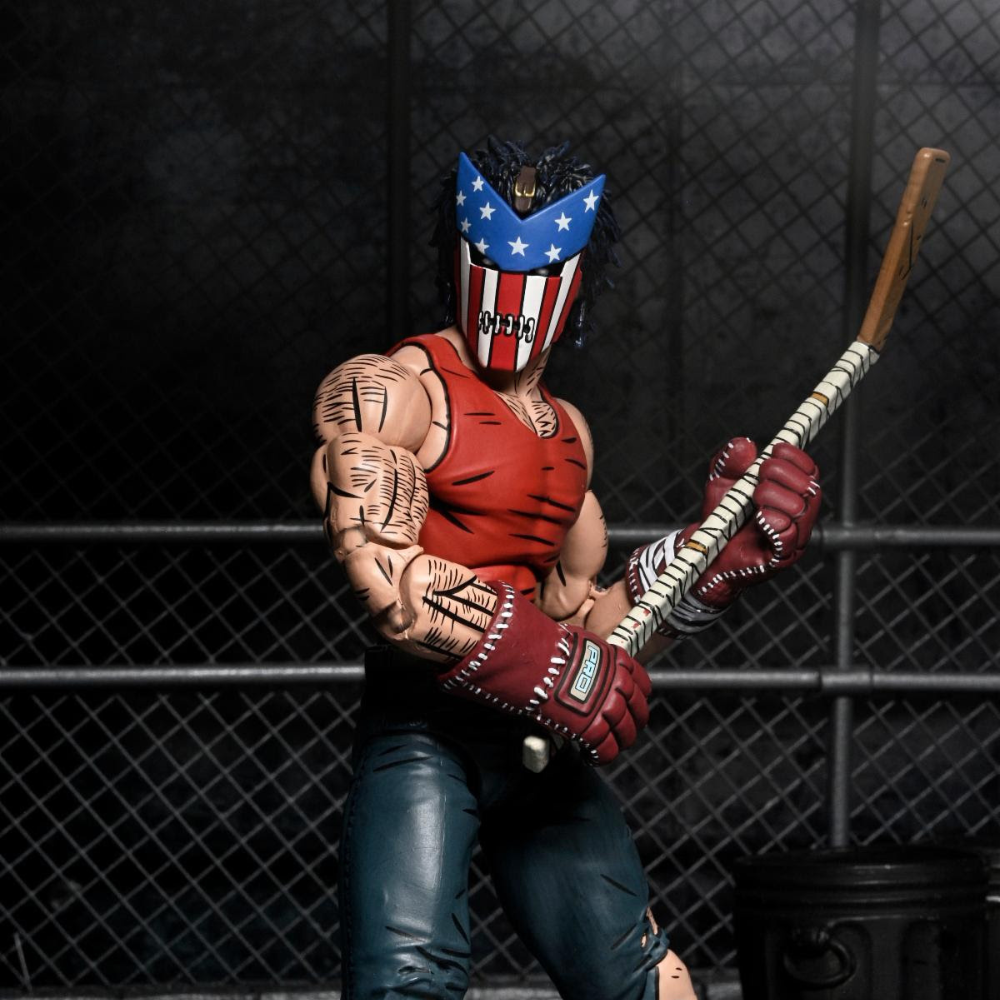 Teenage Mutant Ninja Turtles (Mirage Comics) - 7" Scale Action Figure - Ultimate Casey Jones (Bodycount)