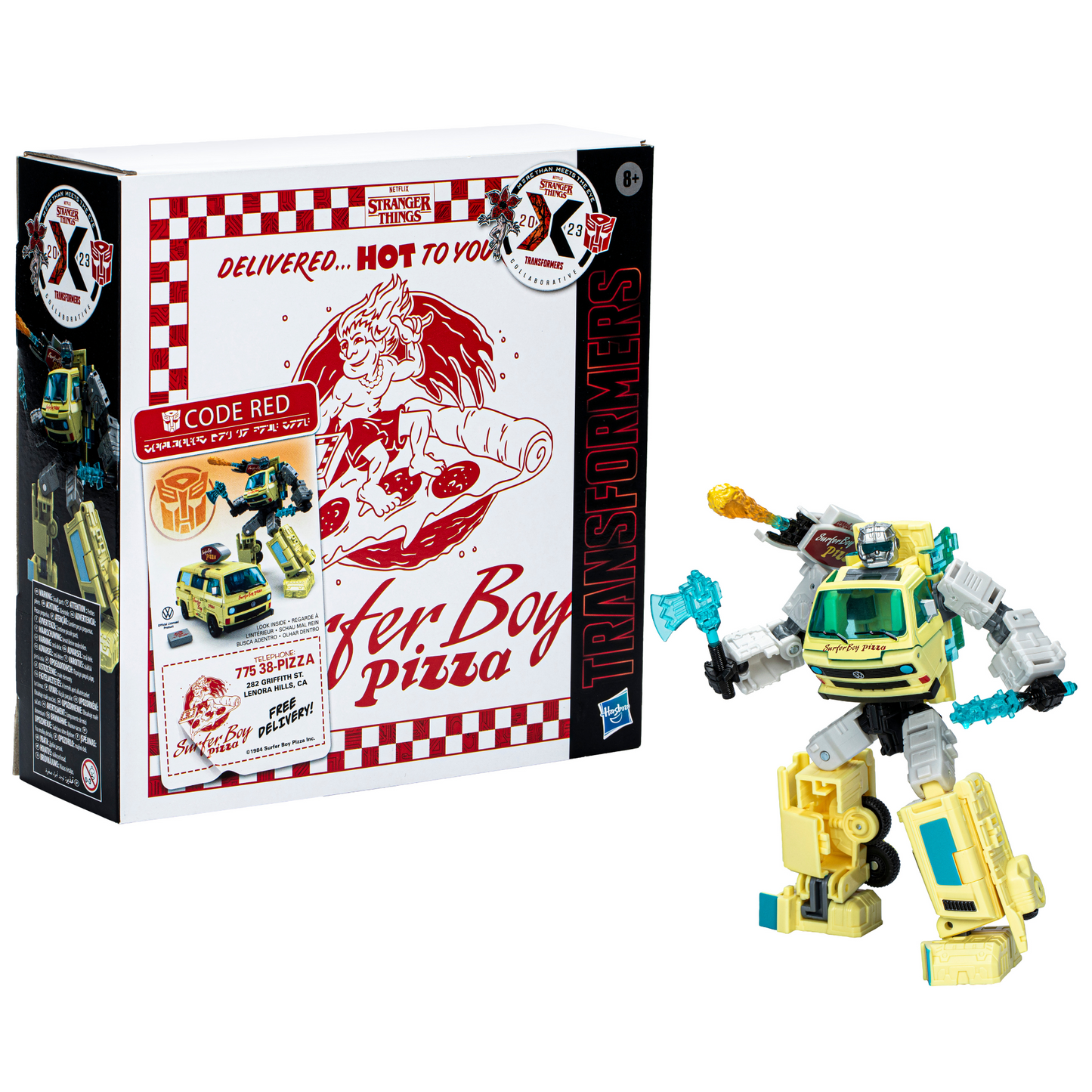 Transformers Collaborative Stranger Things x Transformers Code Red
