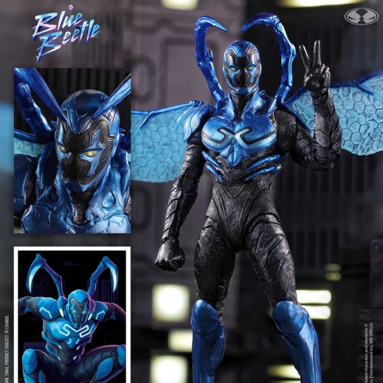 MCFARLANE TOYS -  Blue Beetle DC Multiverse Blue Beetle - Battle Mode