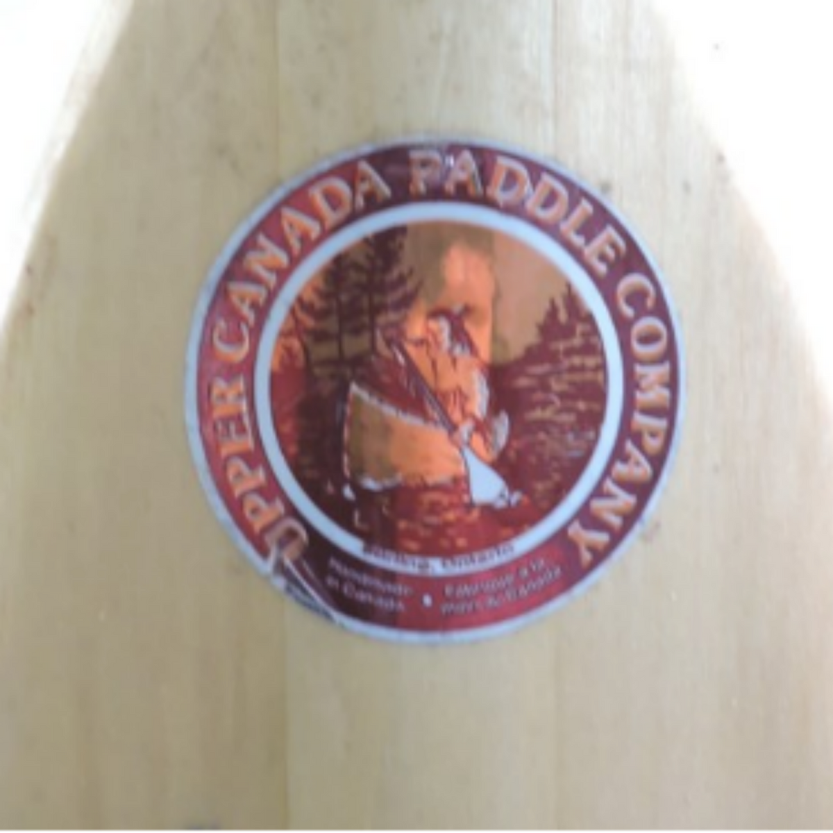 Upper Canada 35" Handmade Kids Wooden Canoe Paddles - Hand Made In Canada