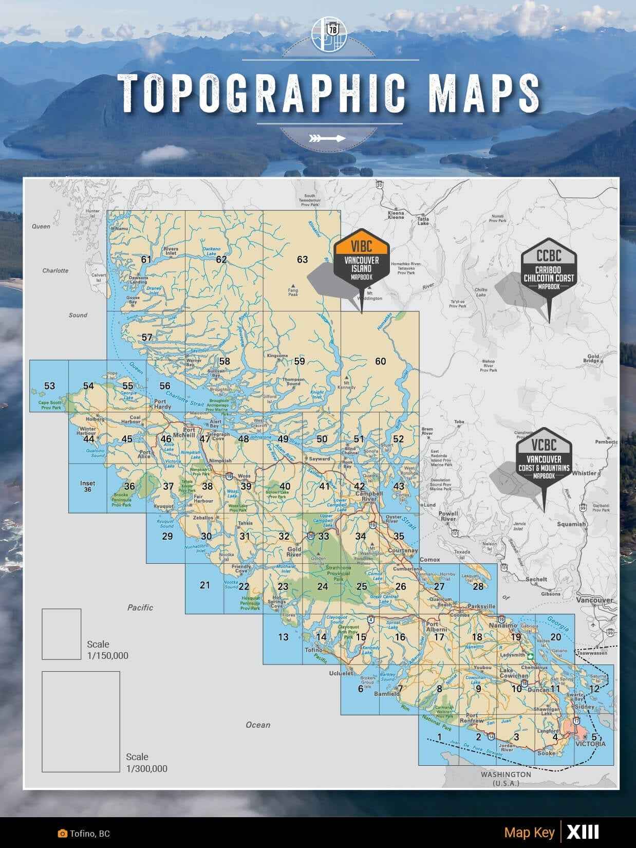 Vancouver Island BC Backroad Mapbook