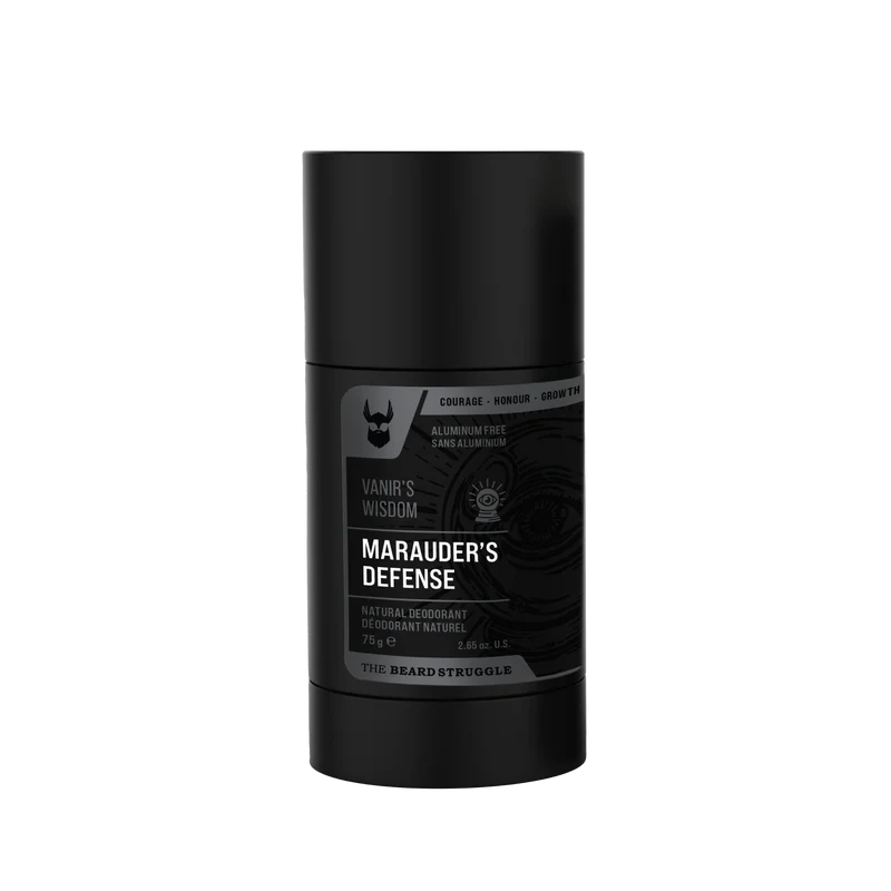 The Beard Struggle - Marauder's Defense - Natural Deodorant For Men