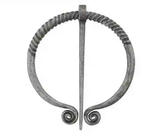 Viking Cowboy Badge Belt Buckle Collar Brooch
