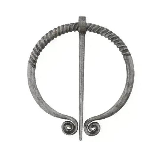 Viking Cowboy Badge Belt Buckle Collar Brooch