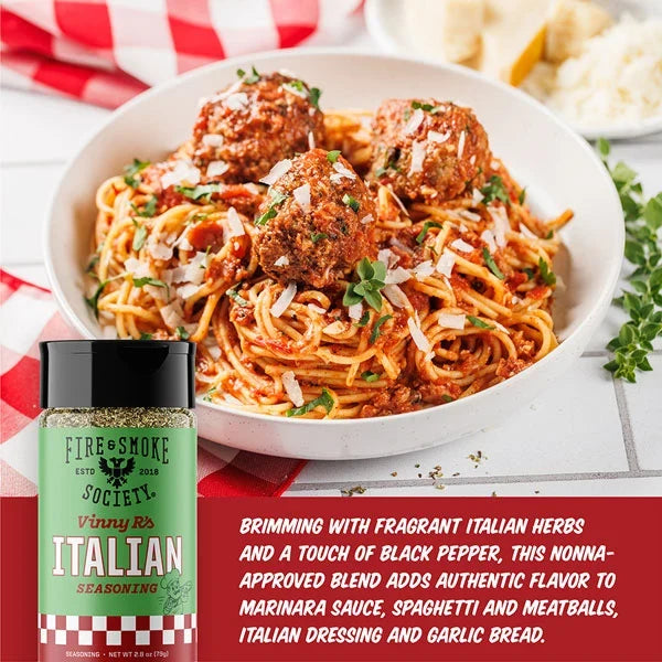Fire & Smoke Society Vinny R's Italian Seasoning – 2.8 oz