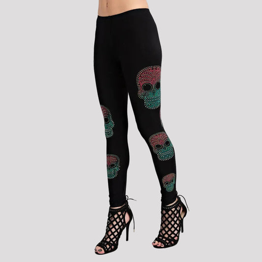 Vocal Women's Sugar Skull Leggings