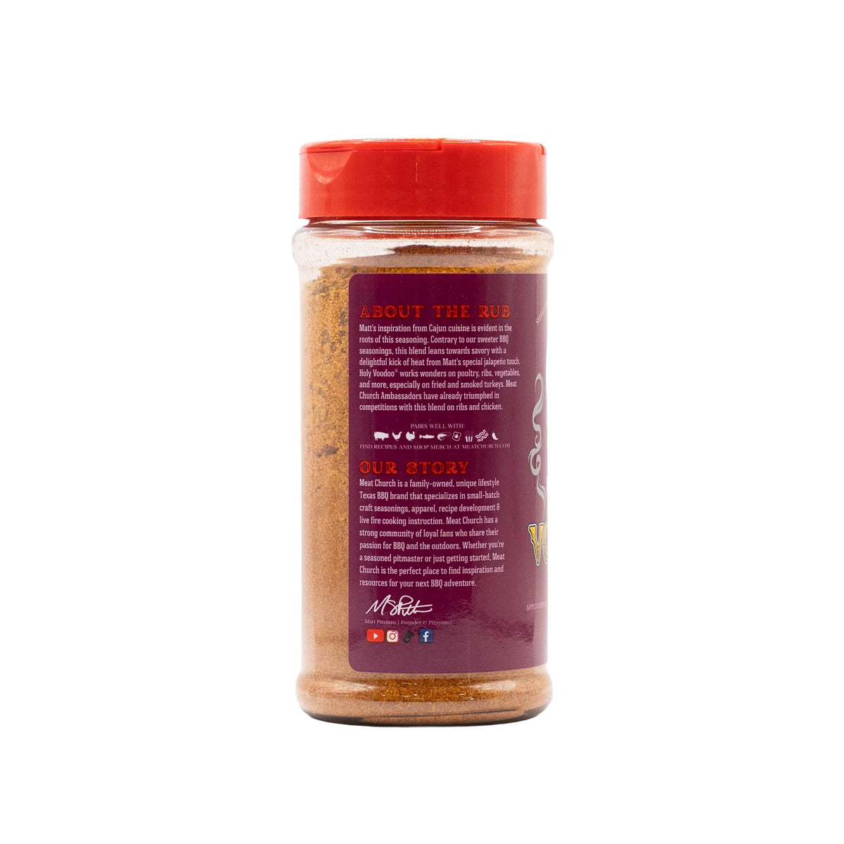 Meat Church Holy Voodoo Seasoning – 13 oz