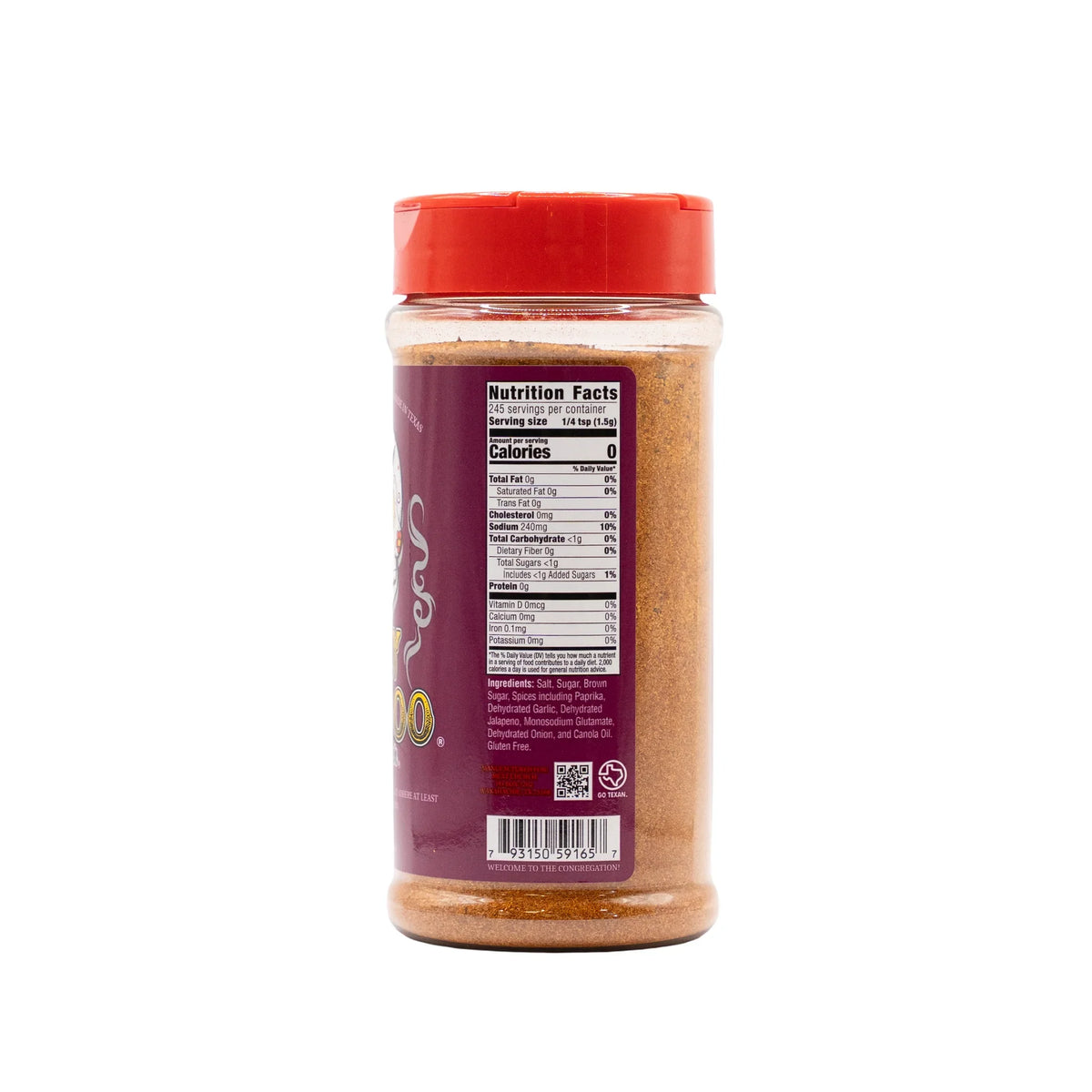Meat Church Holy Voodoo Seasoning – 13 oz