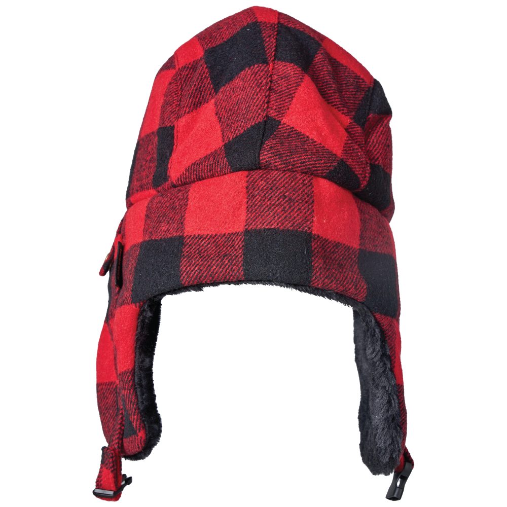 Tough Duck Buffalo Check Aviator Hat (WA67)
