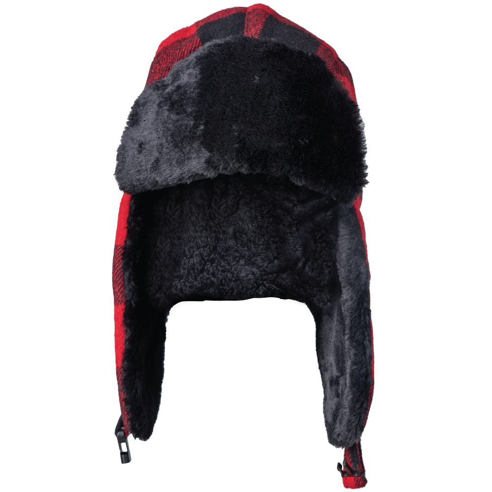 Tough Duck Buffalo Check Aviator Hat (WA67)