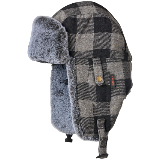 Tough Duck Buffalo Check Aviator Hat (WA67)
