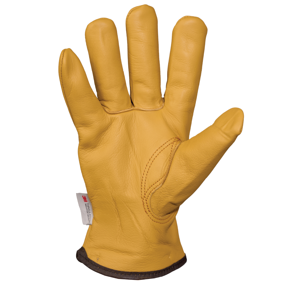 Tough Duck 3M Thinsulate-Lined Leather Driver Glove (WG08)
