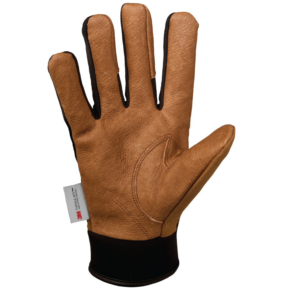 Tough Duck 3M Thinsulate Precision Glove With Leather Trim (WG13)