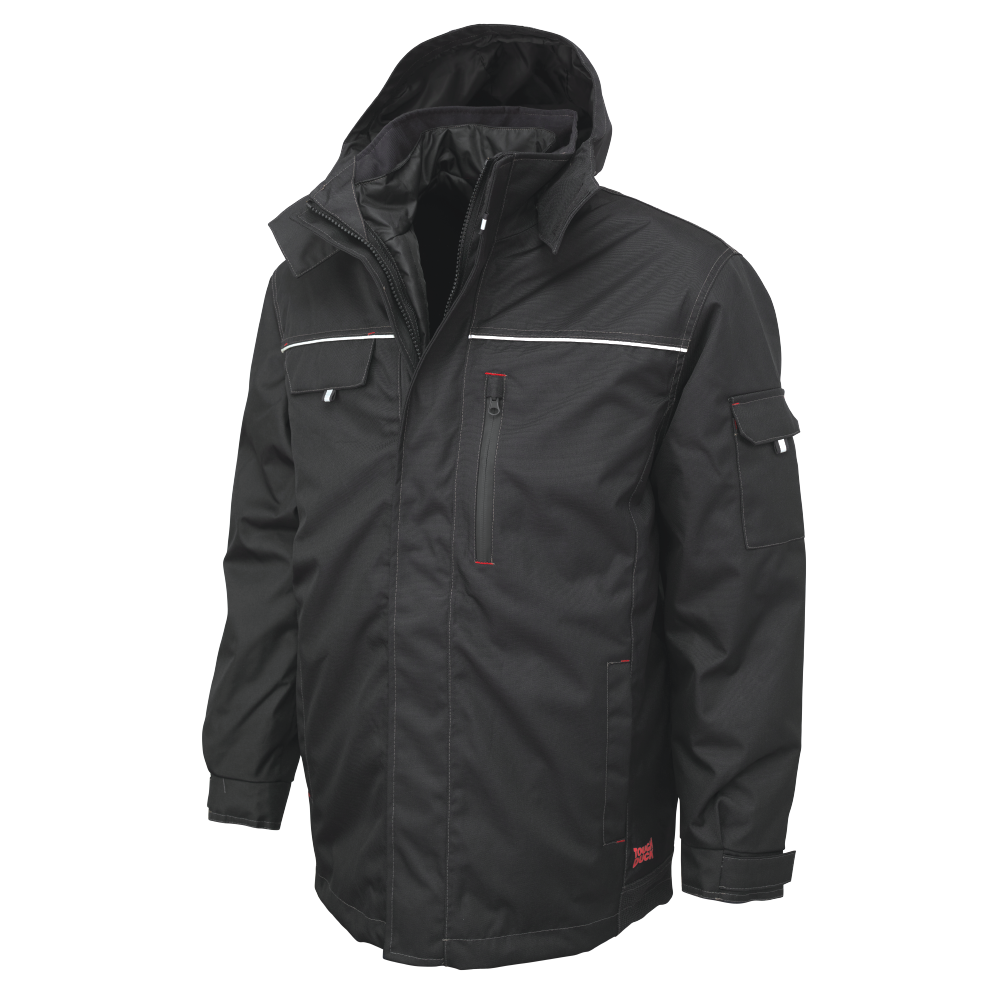 Tough Duck Men's Poly Oxford 3-in-1 Parka (WJ14)