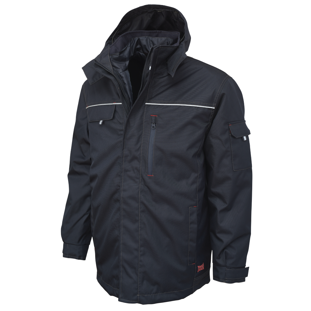 Tough Duck Men's Poly Oxford 3-in-1 Parka (WJ14)