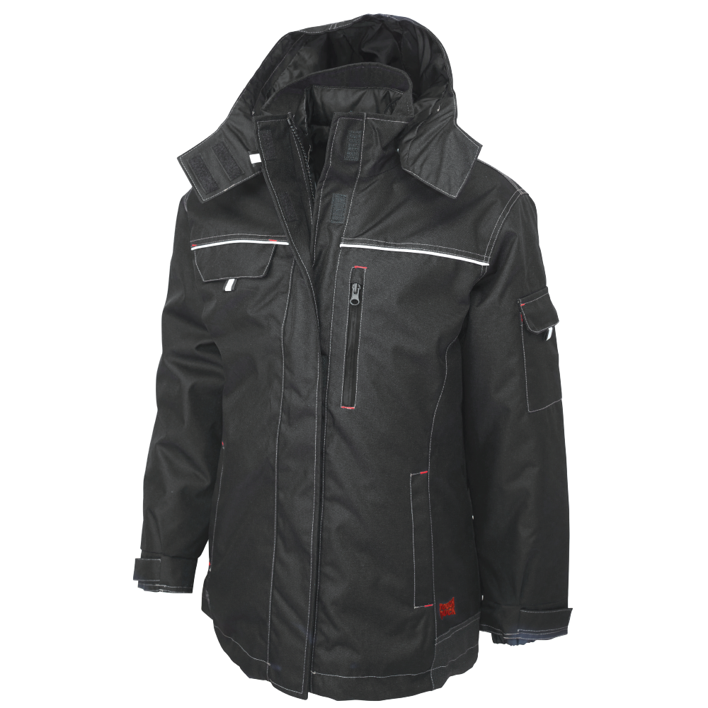 Tough Duck Women's Poly Oxford 3-In-1 Parka (WJ28)