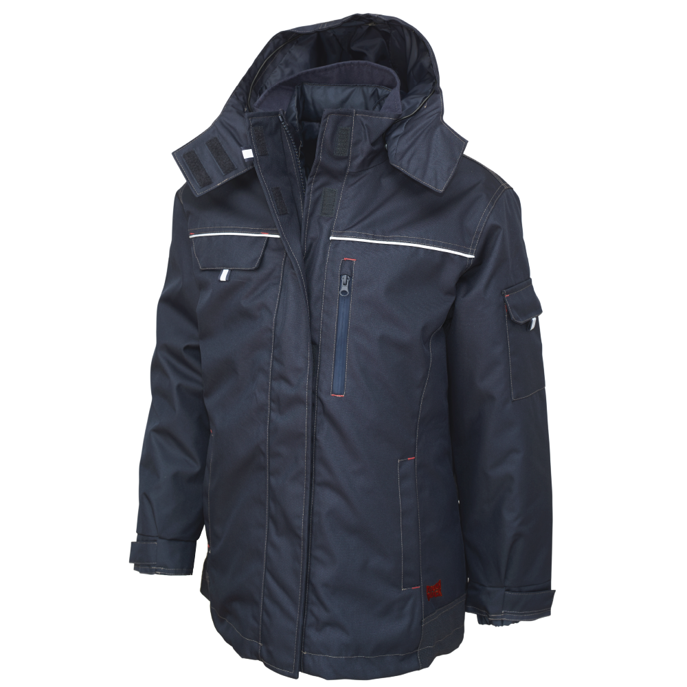 Tough Duck Women's Poly Oxford 3-In-1 Parka (WJ28)