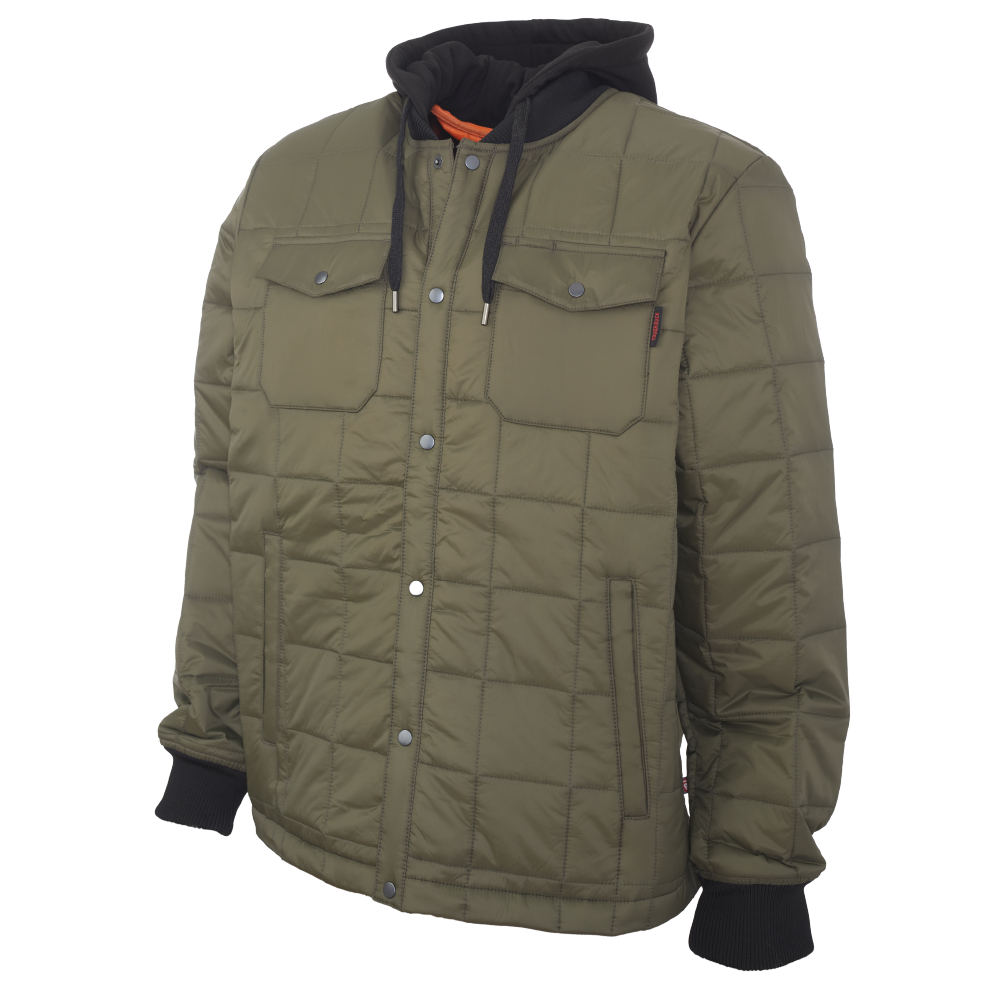 Tough Duck Men's Hooded Freezer Jacket (WJ38)