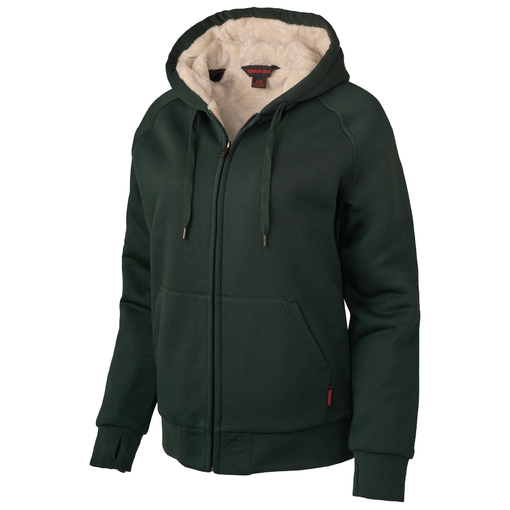 Tough Duck Women's Plush Pile-Lined Hoodie (WJ43)