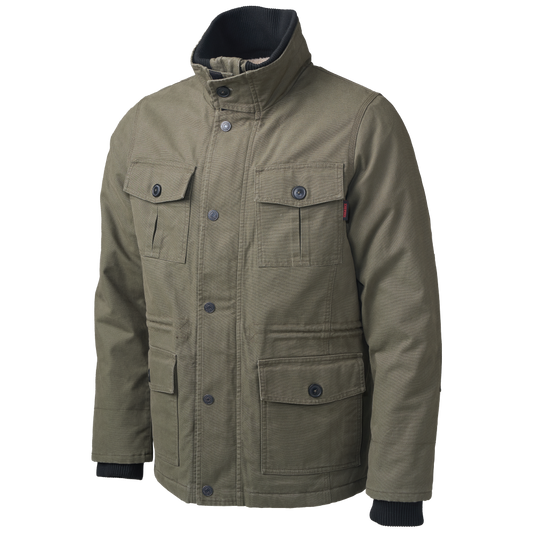 Tough Duck Men's Sherpa-Lined Duck Cargo Jacket (WJ44)