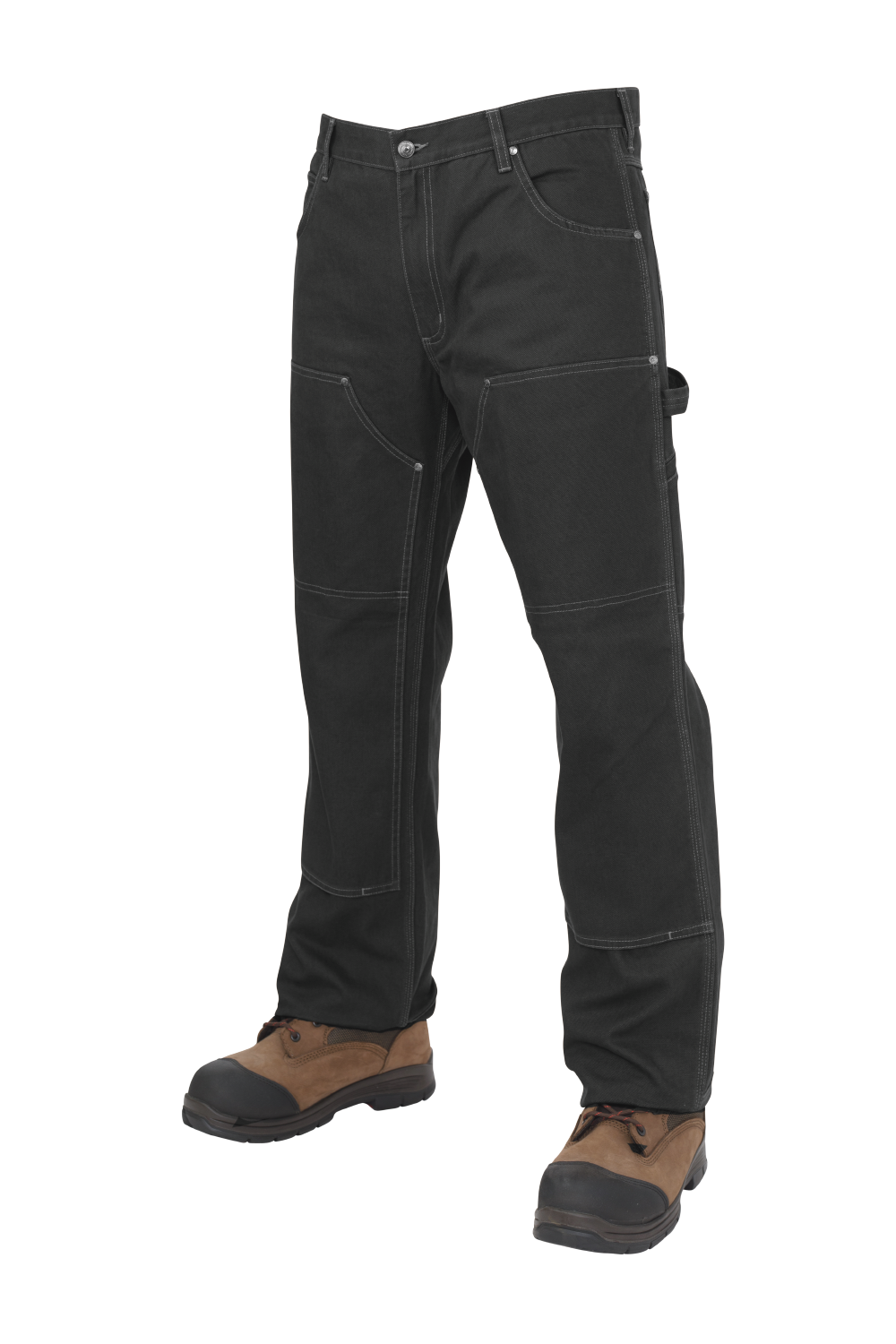 Tough Duck Men's Loose-Fit Washed Duck Double Front Pant (WP03)