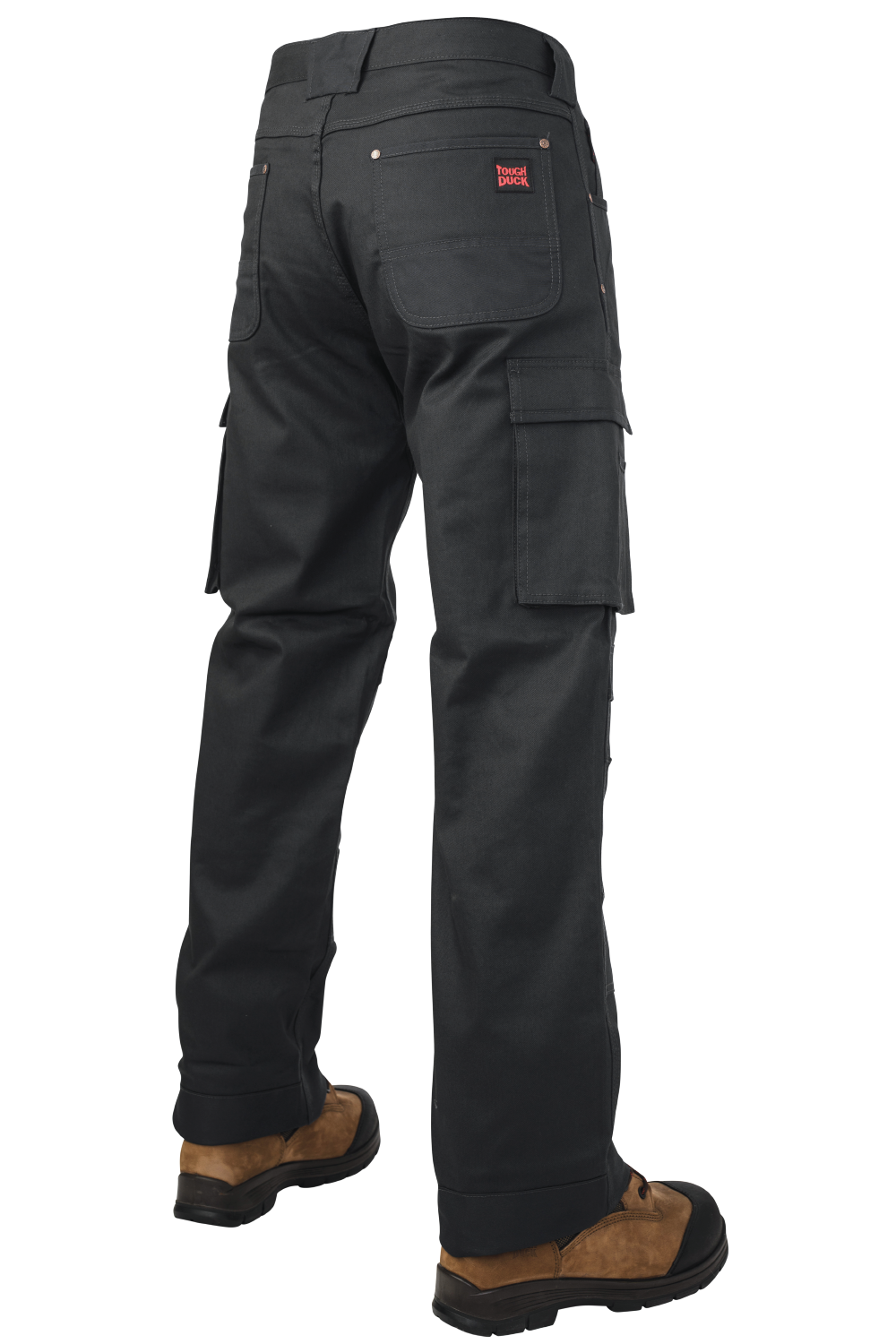Tough Duck Men's Relaxed-Fit Tough Flex Twill Carpenter Pant (WP05)