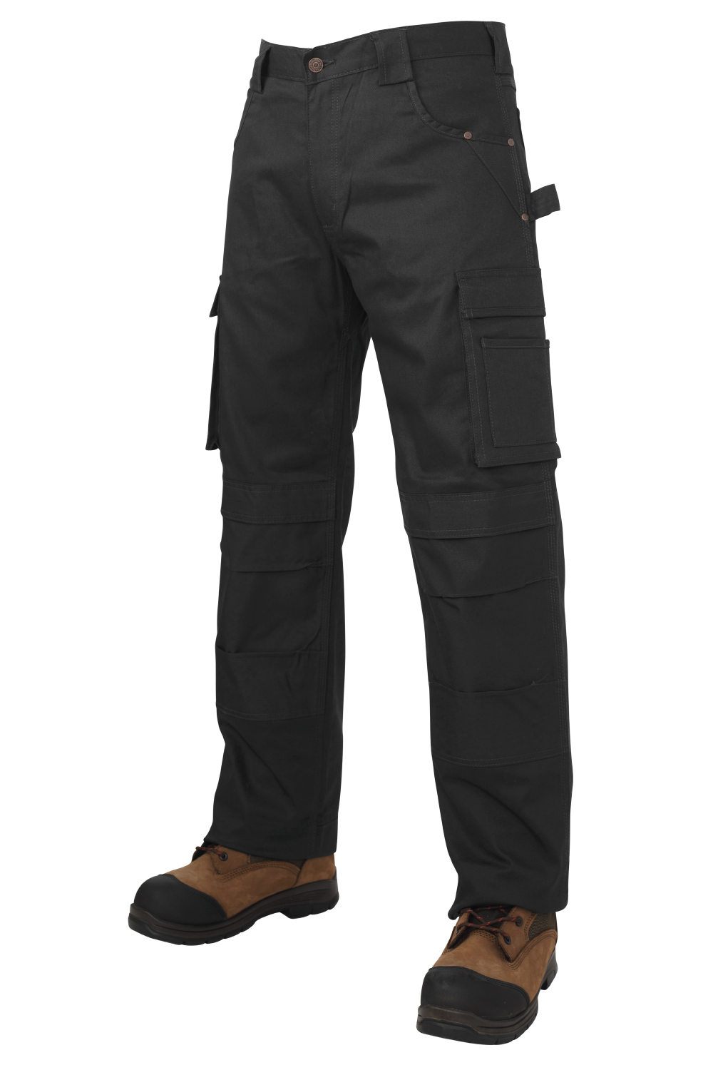 Tough Duck Men's Relaxed-Fit Tough Flex Twill Carpenter Pant (WP05)