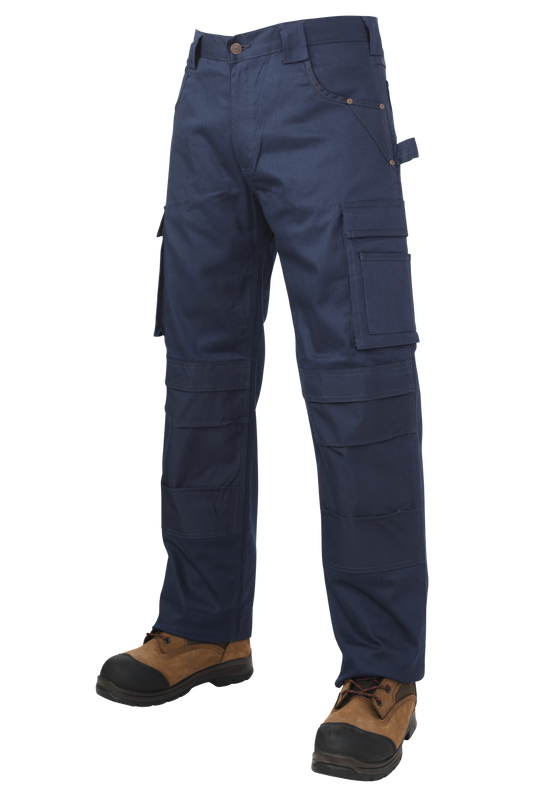 Tough Duck Men's Relaxed-Fit Tough Flex Twill Carpenter Pant (WP05)
