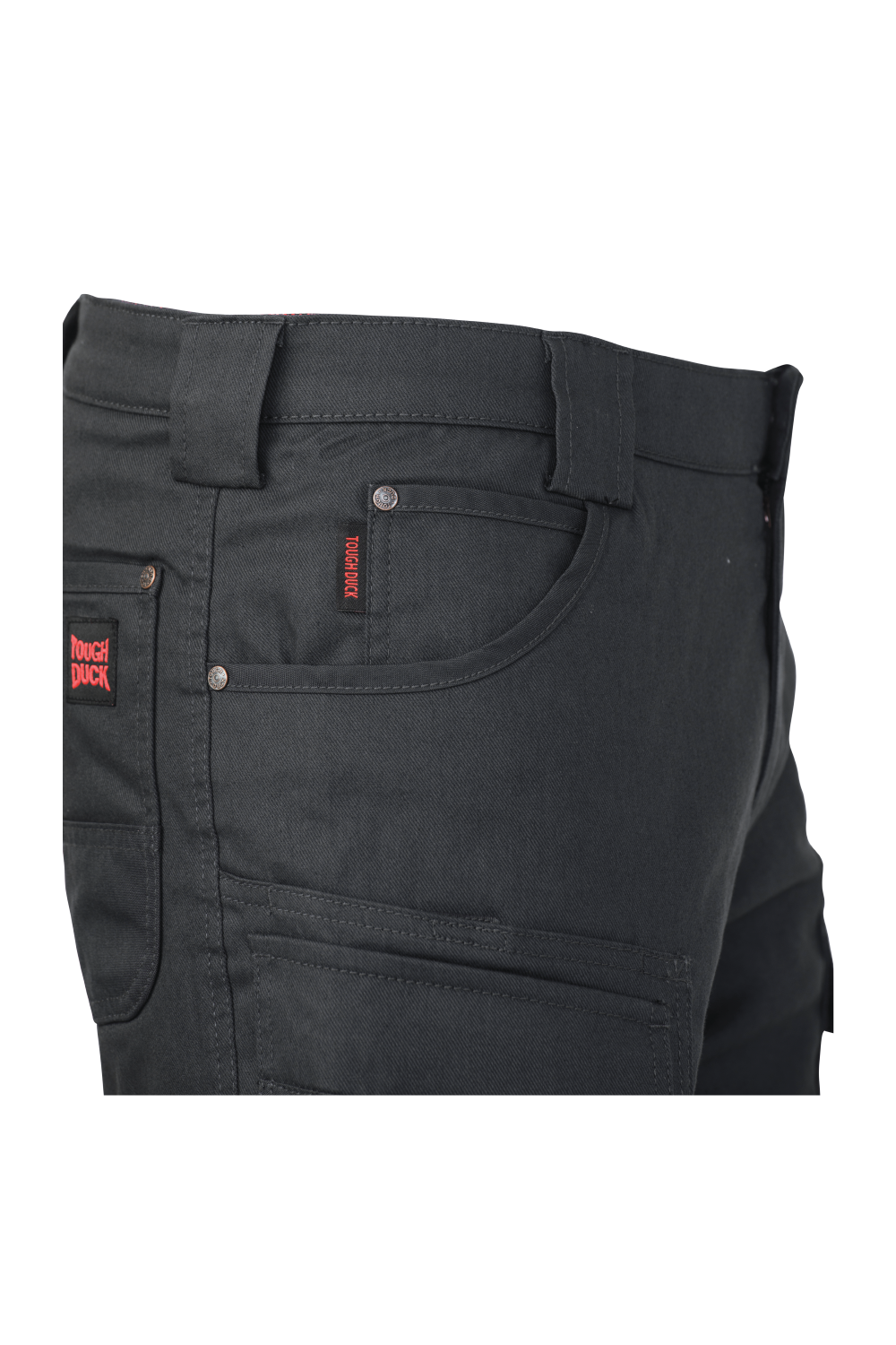 Tough Duck Men's Relaxed-Fit Fleece-Lined Tough Flex Twill Cargo Pant (WP06)