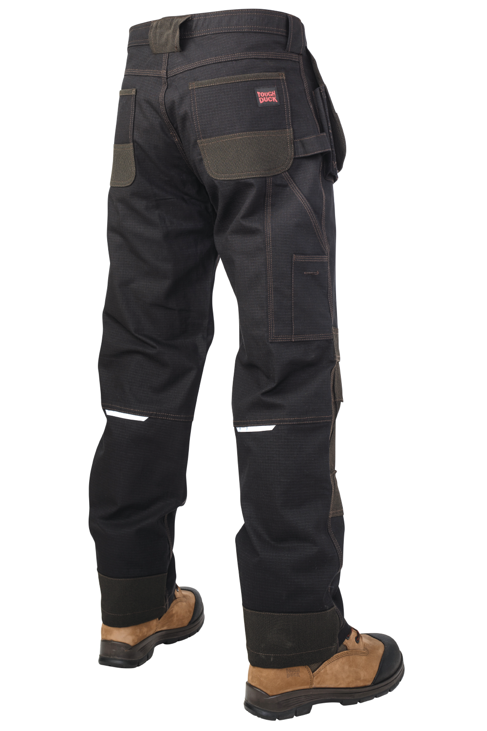 Tough Duck Men's Relaxed-Fit Tough Flex Ripstop Contractor Pant (WP07)