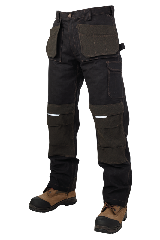 Tough Duck Men's Relaxed-Fit Tough Flex Ripstop Contractor Pant (WP07)
