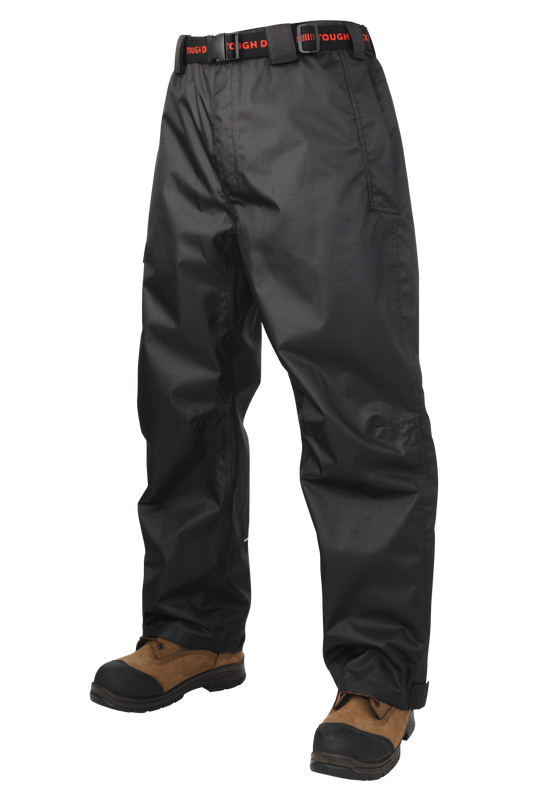 Tough Duck Men's Waterproof Breathable Ripstop Rain Pant (WP12)