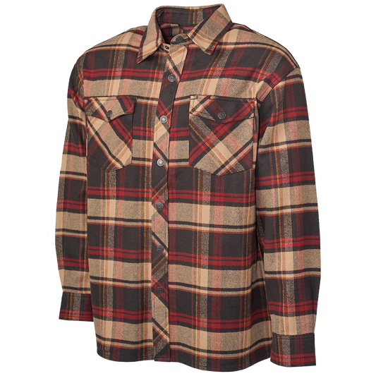 Tough Duck Men's Heavy Flannel Overshirt (WS04)