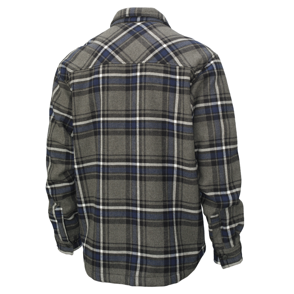 Tough Duck Men's Sherpa-Bonded Flannel Jac-Shirt (WS15)