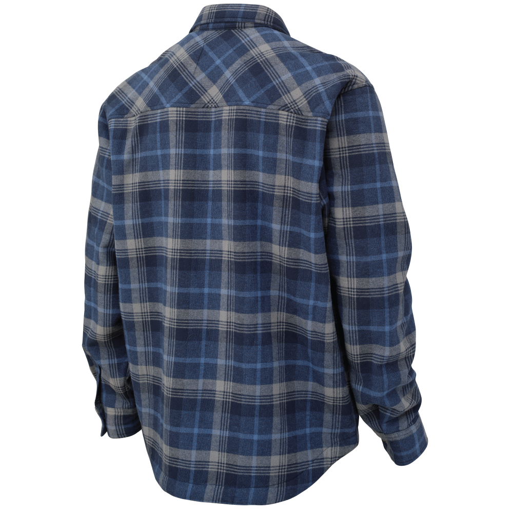 Tough Duck Men's Sherpa-Bonded Flannel Jac-Shirt (WS15)