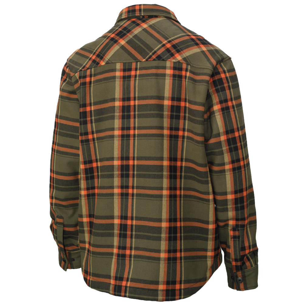 Tough Duck Men's Sherpa-Bonded Flannel Jac-Shirt (WS15)